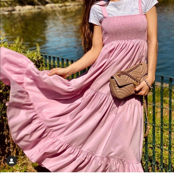 Last😍Zara  poplin midi dress bloggers fav - Picture 7 of 17